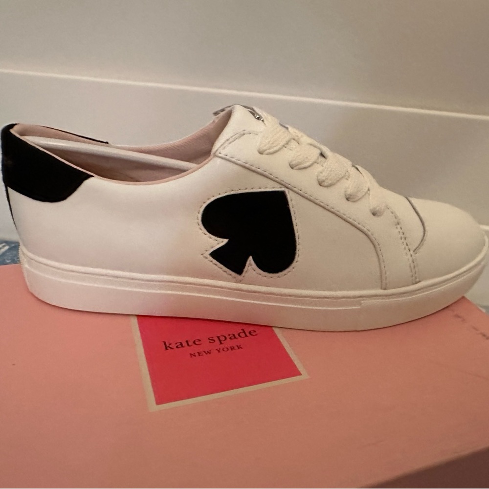 Kate Spade Black Spade Sneakers - New in Box